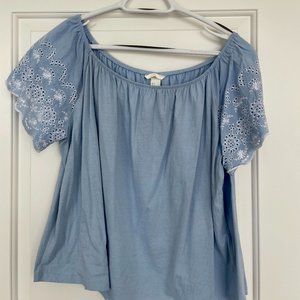 ✨H&M Off The Shoulder Blouse